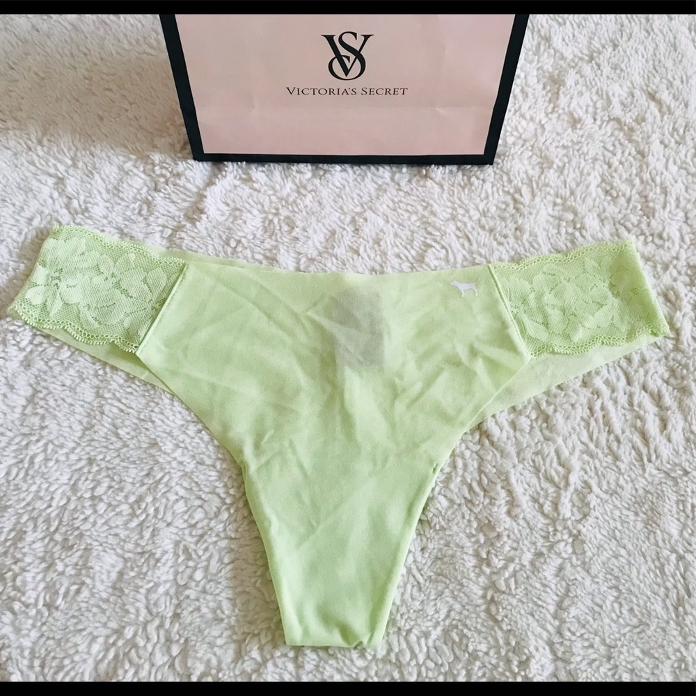 NWT PINK No-Show Thong Size XL